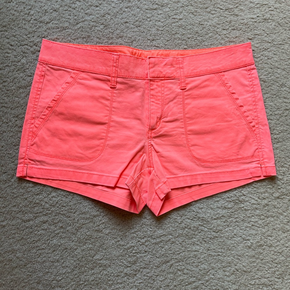 Arizona neon orange shorts, size 11